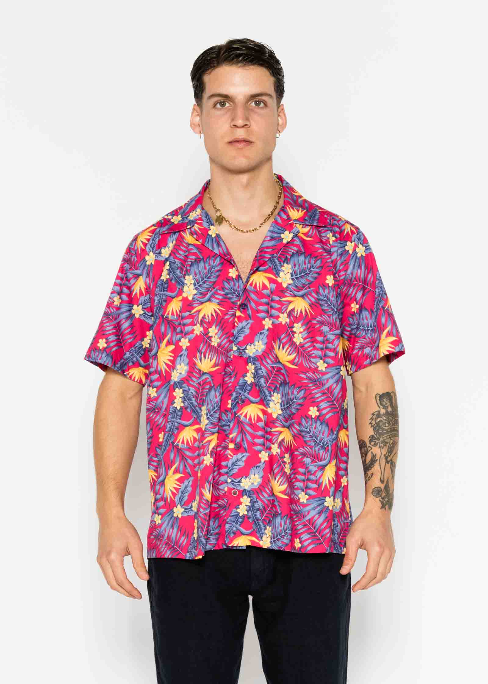 CAMISA M/C BOWLING CALIFORNIA