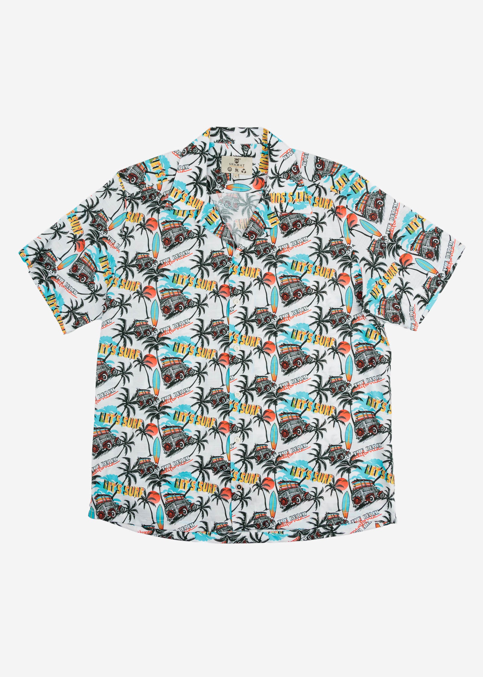 CAMISA M/C BOWLING CALIFORNIA