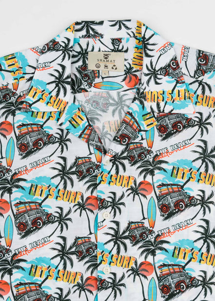 CAMISA M/C BOWLING CALIFORNIA