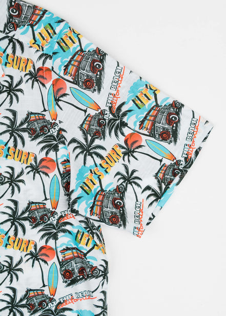 CAMISA M/C BOWLING CALIFORNIA