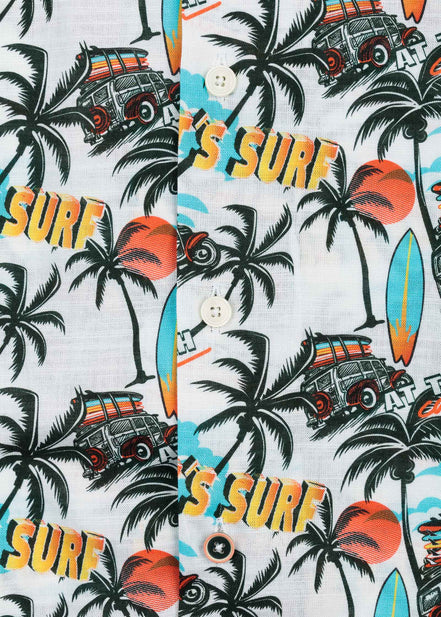 CAMISA M/C BOWLING CALIFORNIA
