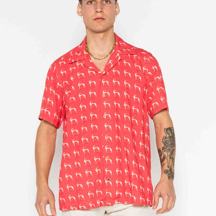 CAMISA M/C BOWLING VISCOSA GALGO