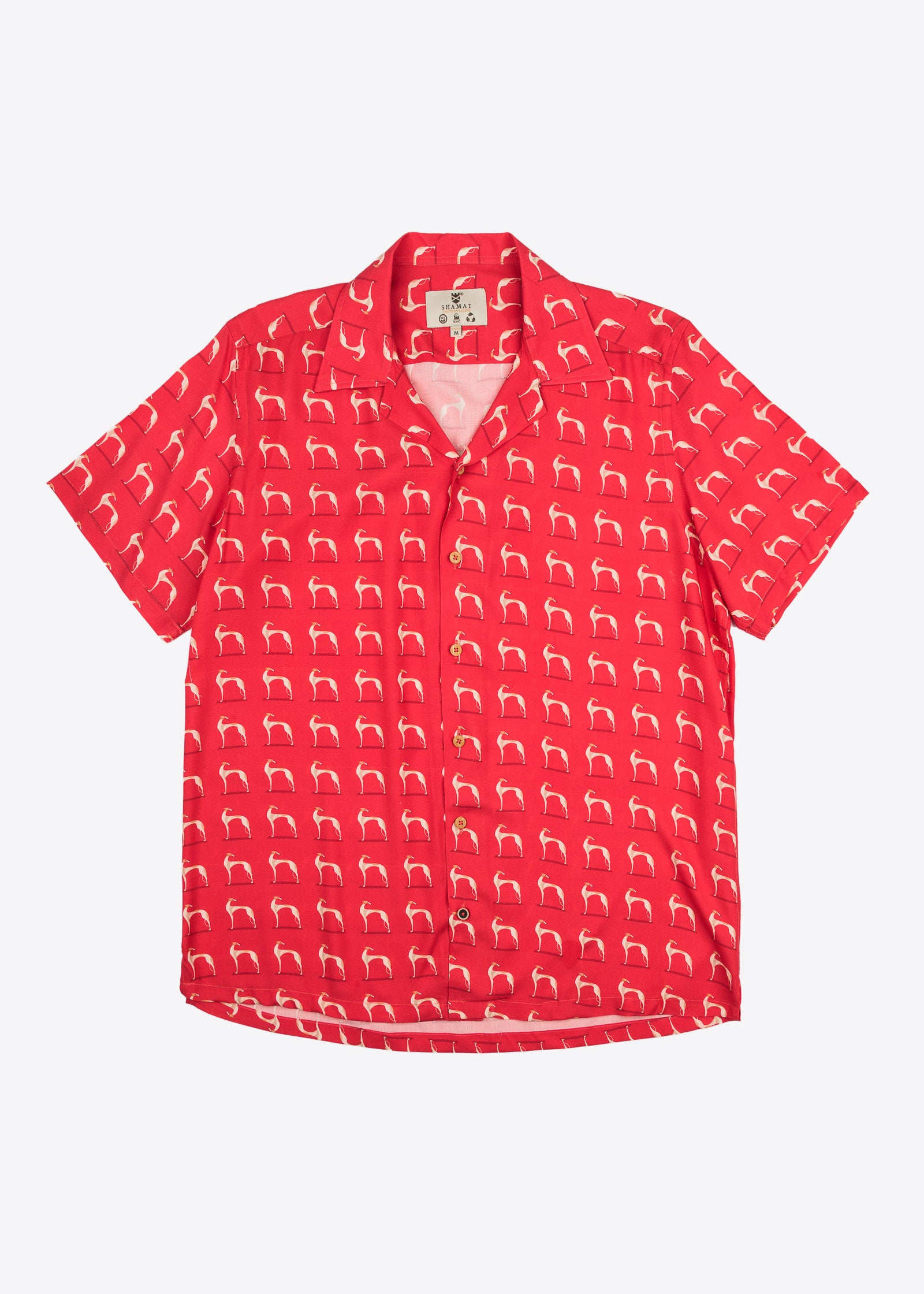 CAMISA M/C BOWLING VISCOSA GALGO