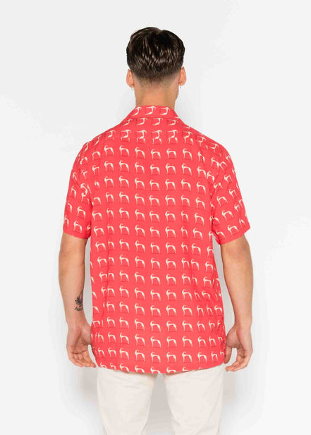 CAMISA M/C BOWLING VISCOSA GALGO