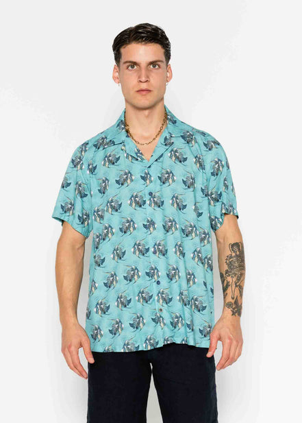 CAMISA M/C BOWLING VISCOSA HYPNOTIC