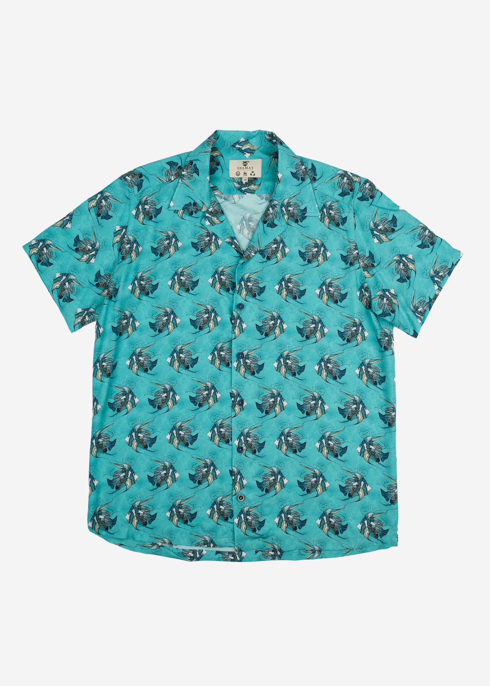 CAMISA M/C BOWLING VISCOSA HYPNOTIC