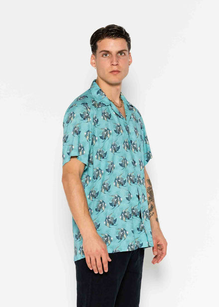 CAMISA M/C BOWLING VISCOSA HYPNOTIC