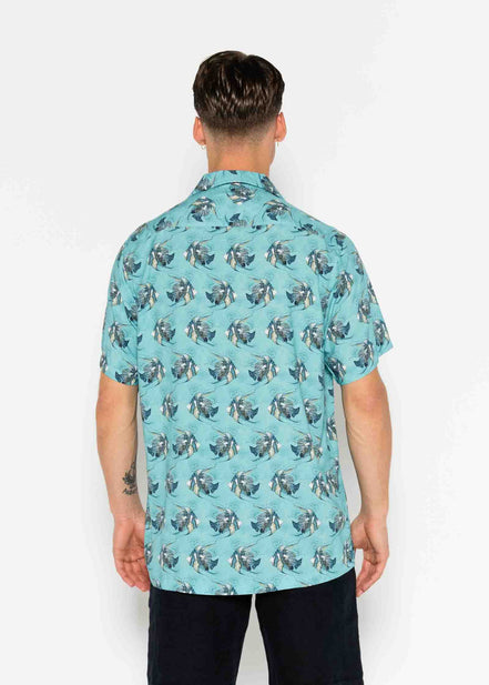 CAMISA M/C BOWLING VISCOSA HYPNOTIC