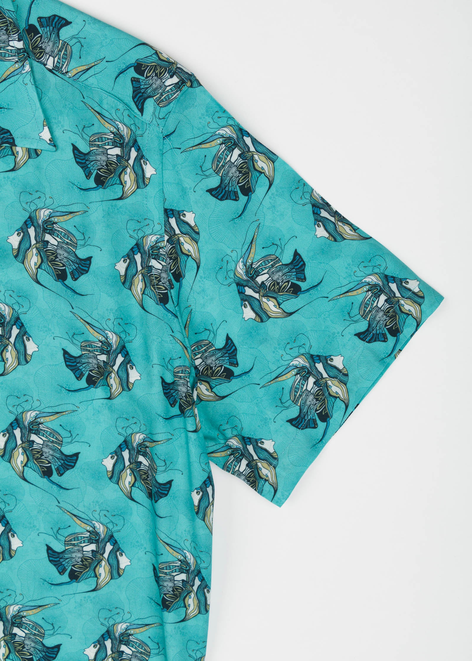 CAMISA M/C BOWLING VISCOSA HYPNOTIC