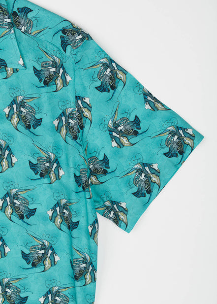 CAMISA M/C BOWLING VISCOSA HYPNOTIC