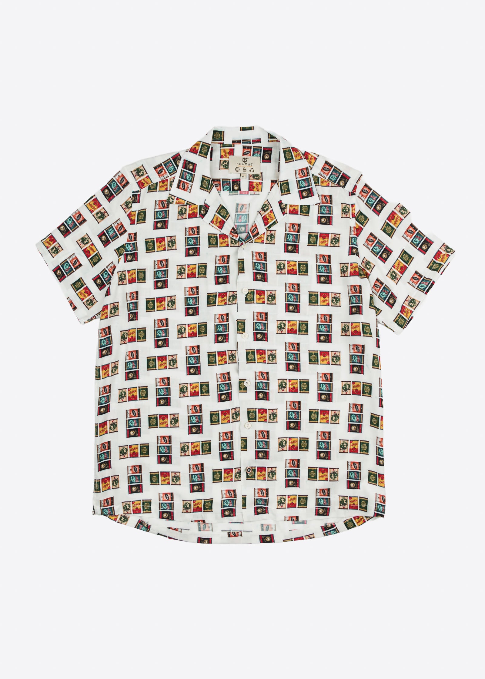 CAMISA M/C BOWLING VISCOSA 50S