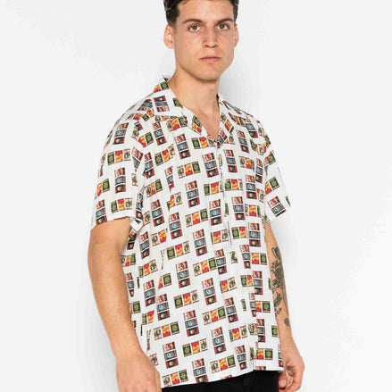 CAMISA M/C BOWLING VISCOSA 50S