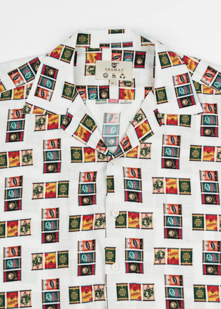 CAMISA M/C BOWLING VISCOSA 50S