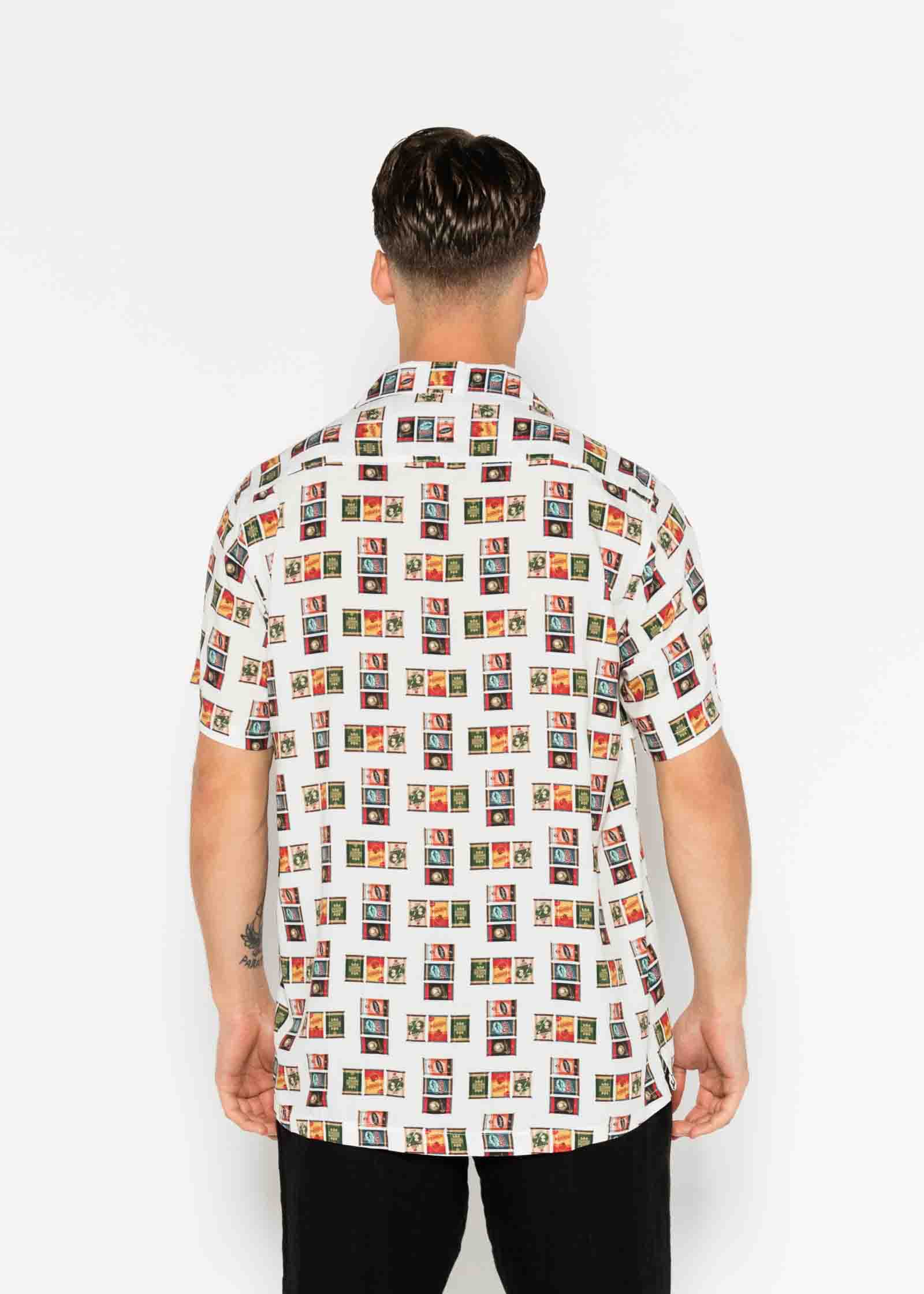 CAMISA M/C BOWLING VISCOSA 50S