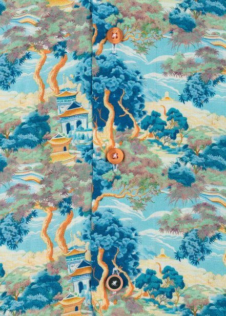 CAMISA M/C BOWLING VISCOSA JAPAN