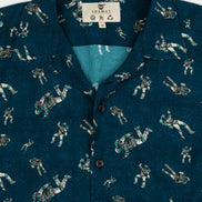 CAMISA M/C BOWLING VISCOSA SPACE