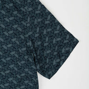 CAMISA M/C BOWLING VISCOSA METAL