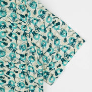 CAMISA M/C BOWLING VISCOSA BAND