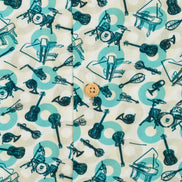 CAMISA M/C BOWLING VISCOSA BAND