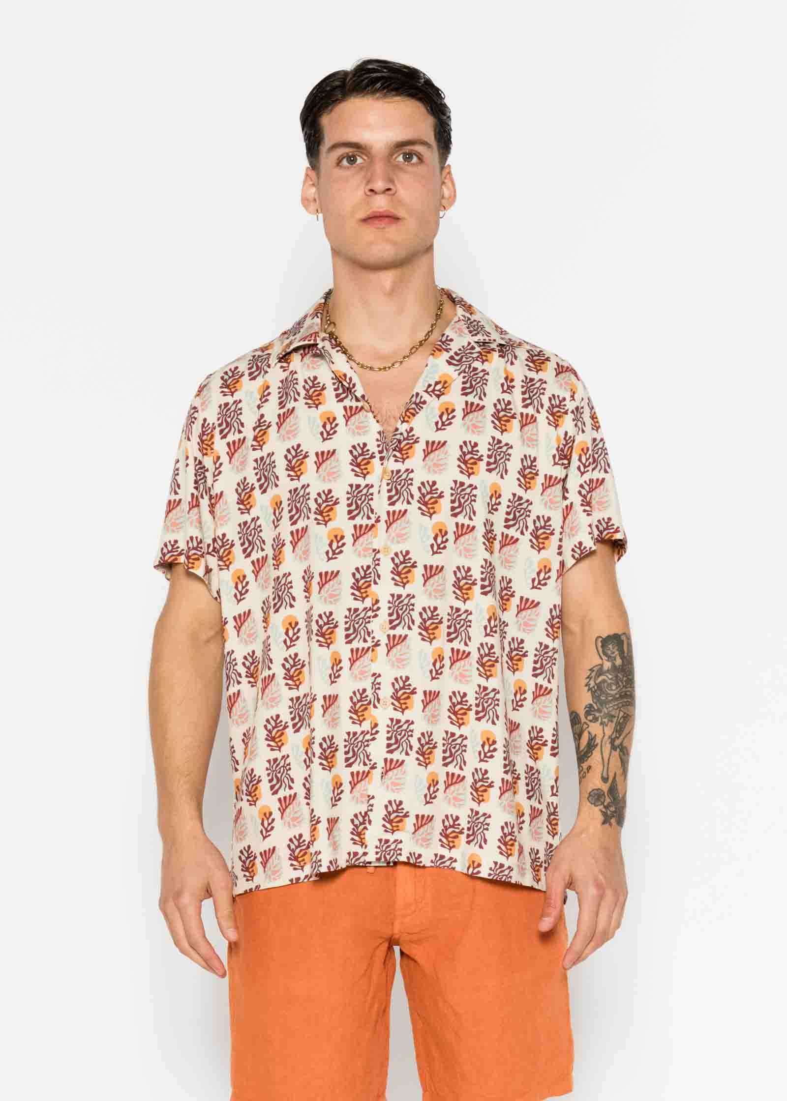 CAMISA M/C BOWLING VISCOSA