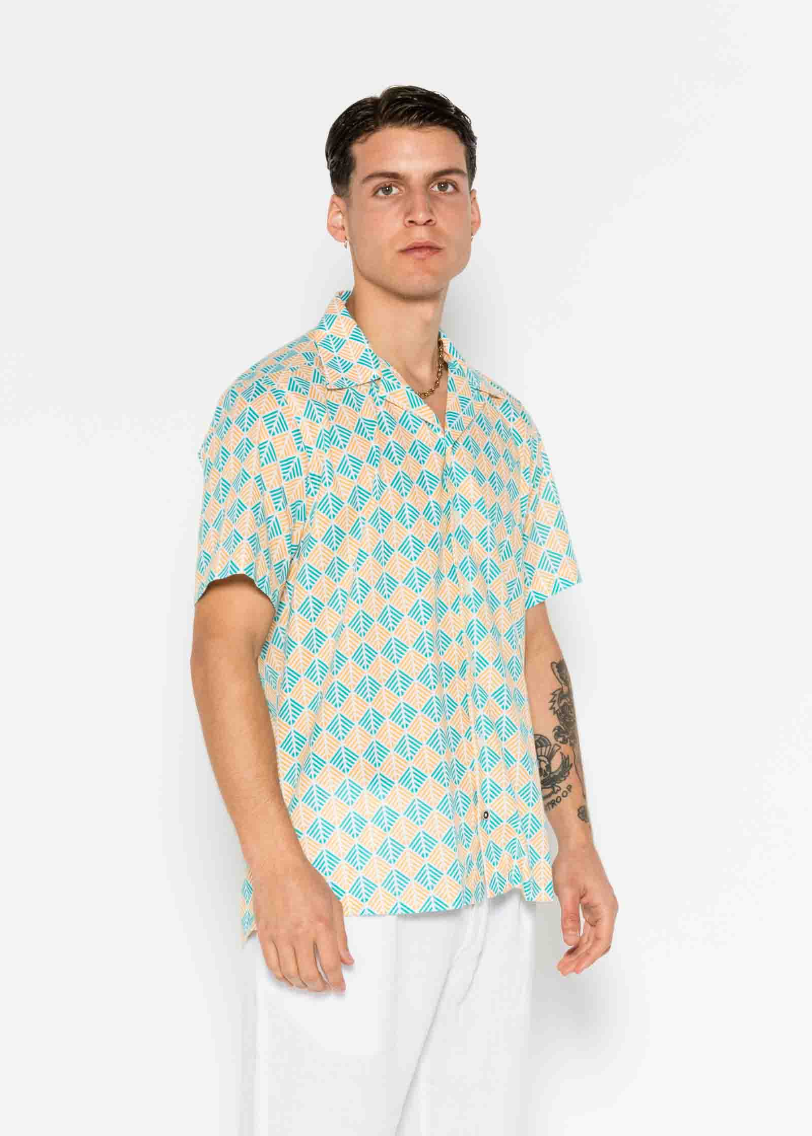 CAMISA M/C BOWLING VOILÈ
