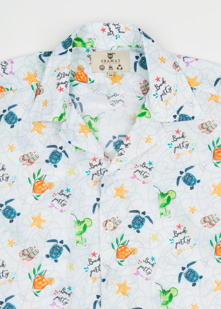 CAMISA M/C BOWLING VOILÈ BEACH