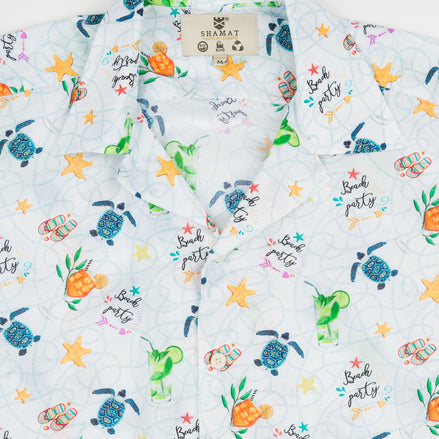 CAMISA M/C BOWLING VOILÈ BEACH