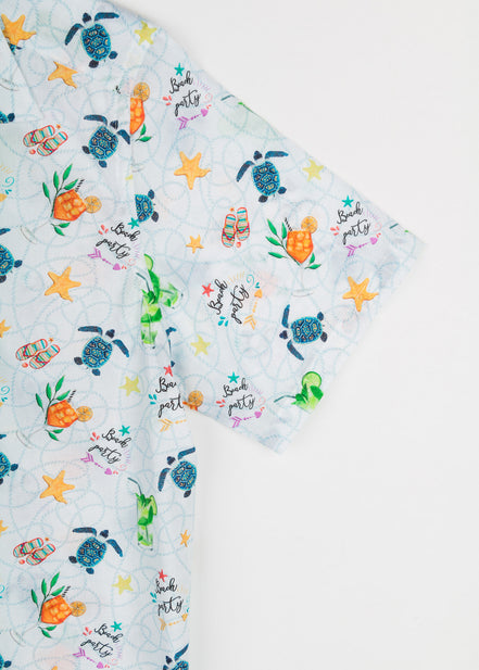 CAMISA M/C BOWLING VOILÈ BEACH