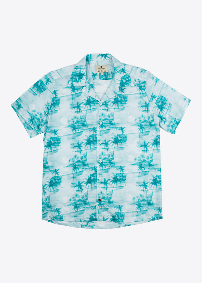 CAMISA M/C BOWLING VOILÈ PARADISE