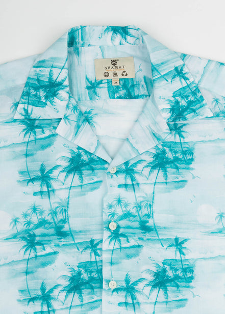 CAMISA M/C BOWLING VOILÈ PARADISE
