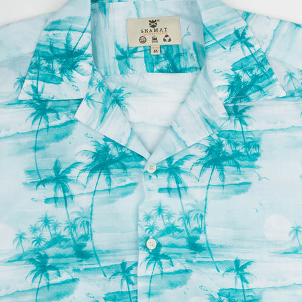 CAMISA M/C BOWLING VOILÈ PARADISE