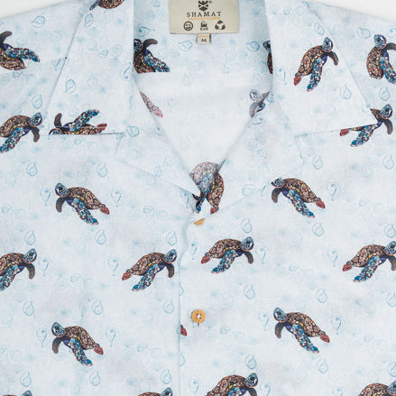 CAMISA M/C BOWLING VOILÈ TURTLE