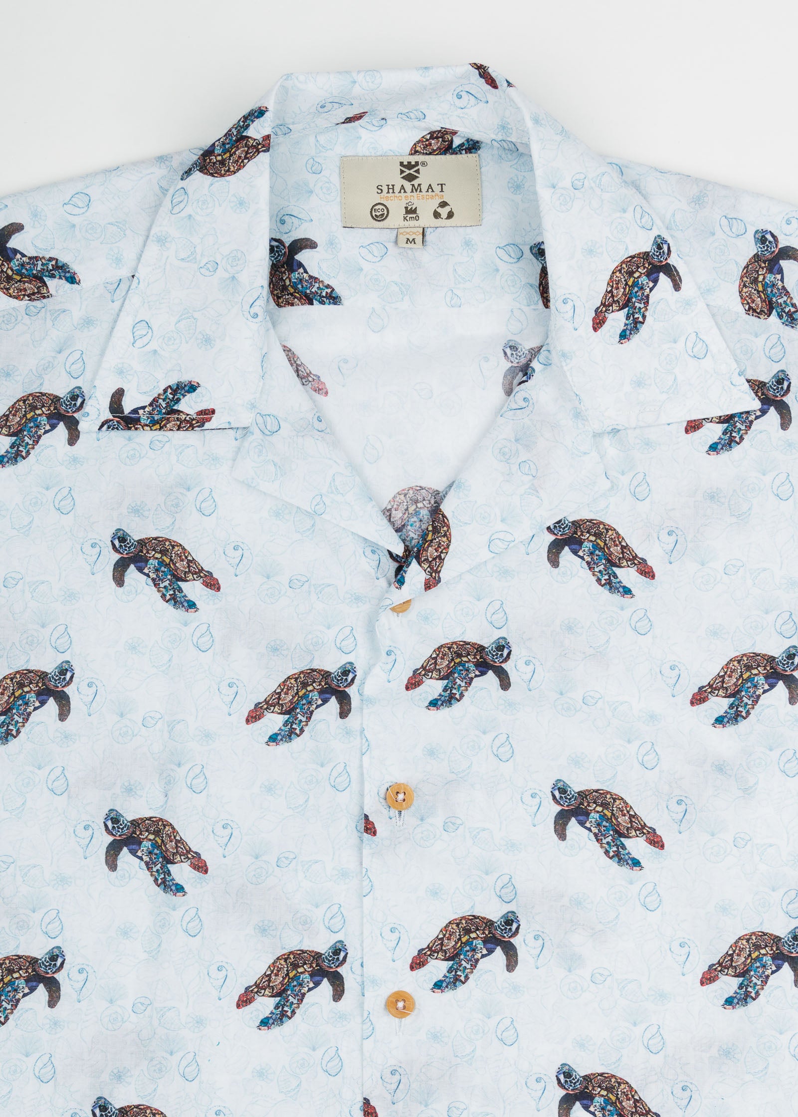 CAMISA M/C BOWLING VOILÈ TURTLE