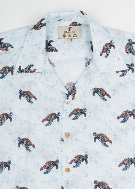 CAMISA M/C BOWLING VOILÈ TURTLE