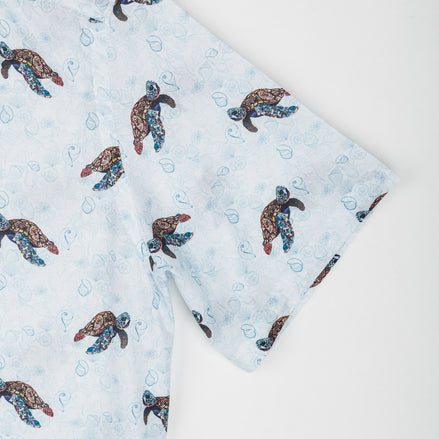 CAMISA M/C BOWLING VOILÈ TURTLE