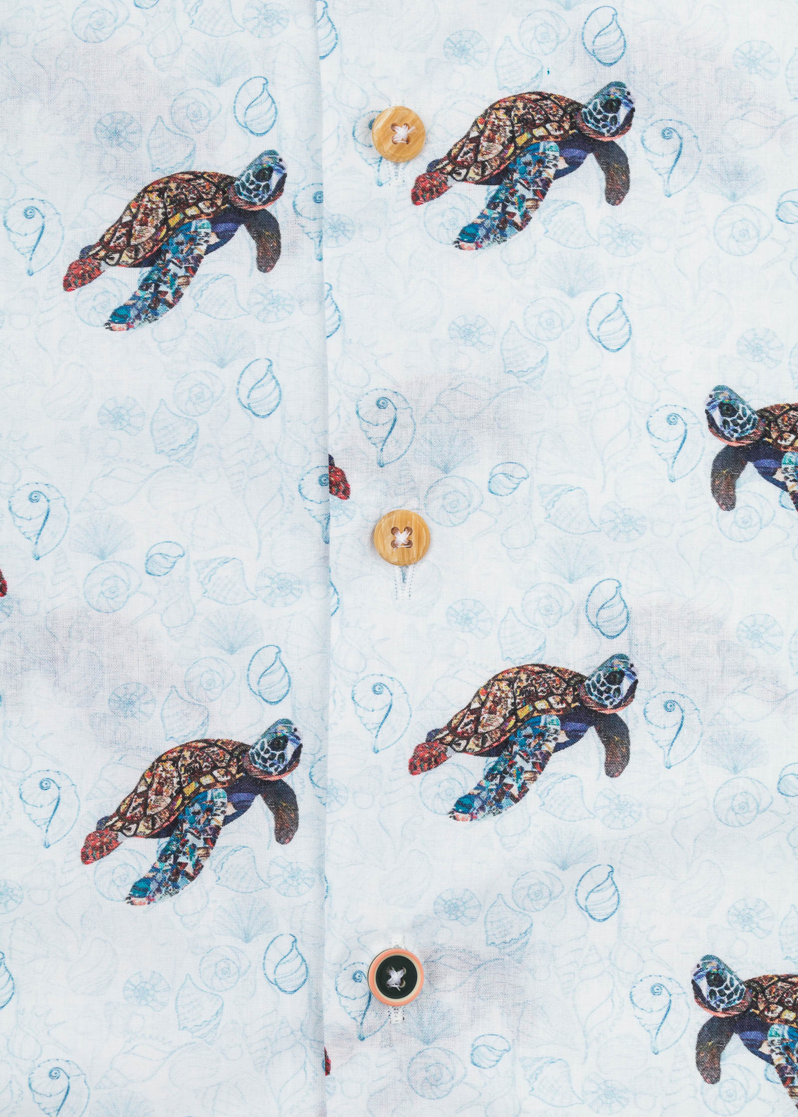 CAMISA M/C BOWLING VOILÈ TURTLE