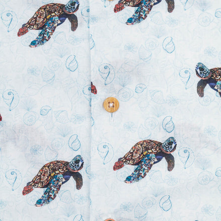 CAMISA M/C BOWLING VOILÈ TURTLE