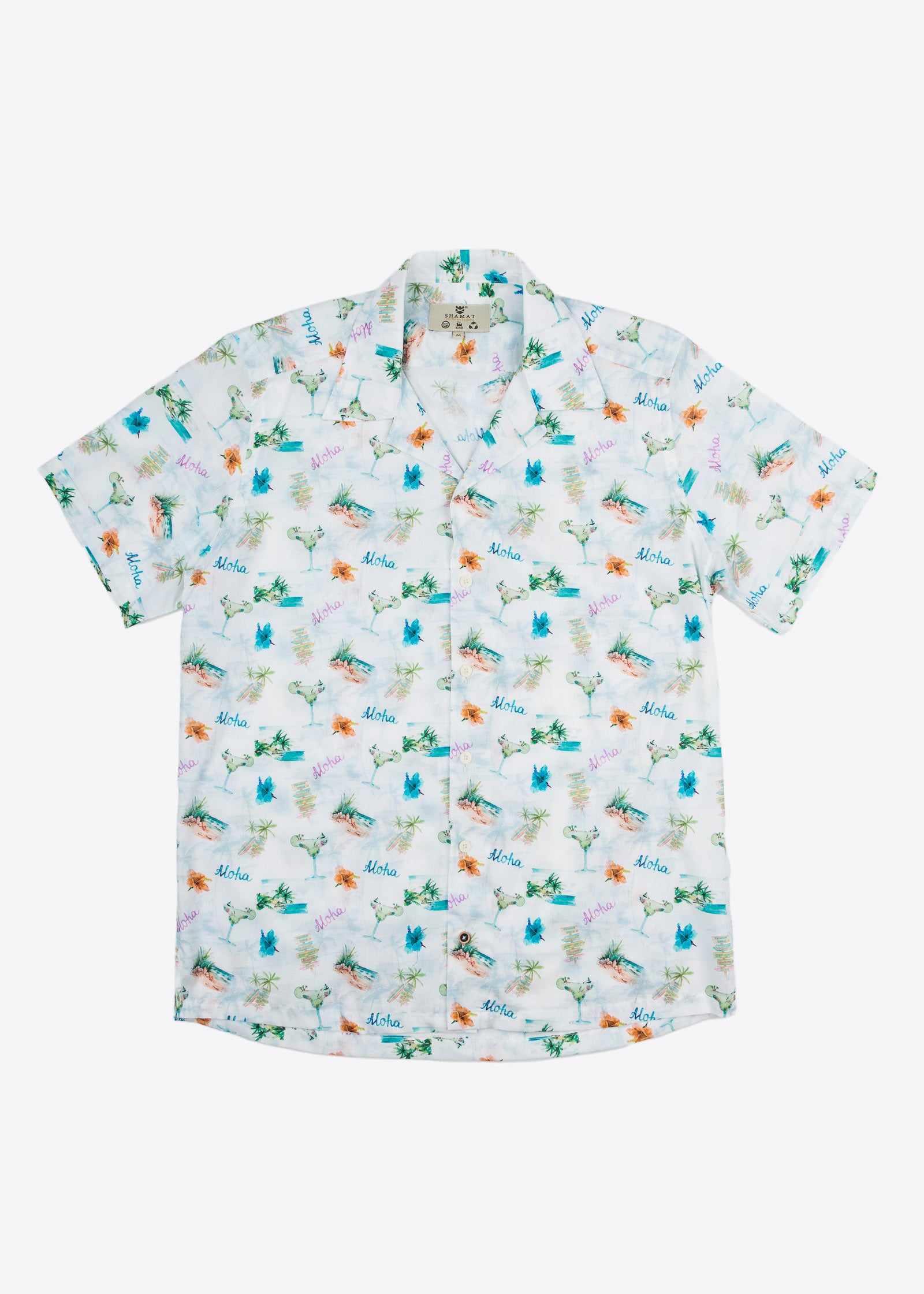 CAMISA M/C BOWLING VOILÈ ALOHA
