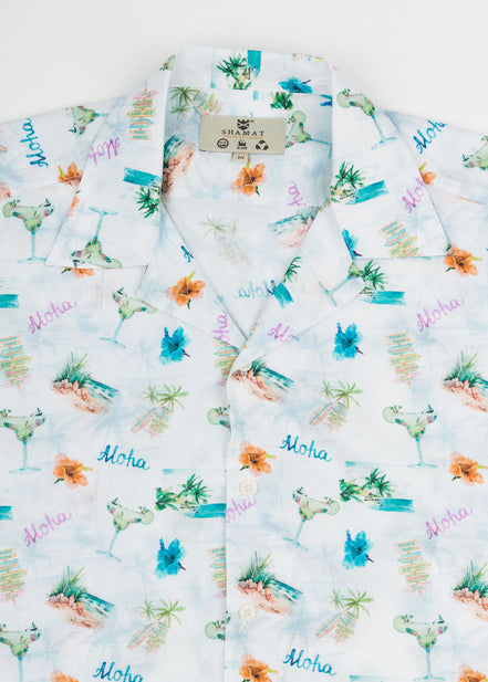 CAMISA M/C BOWLING VOILÈ ALOHA