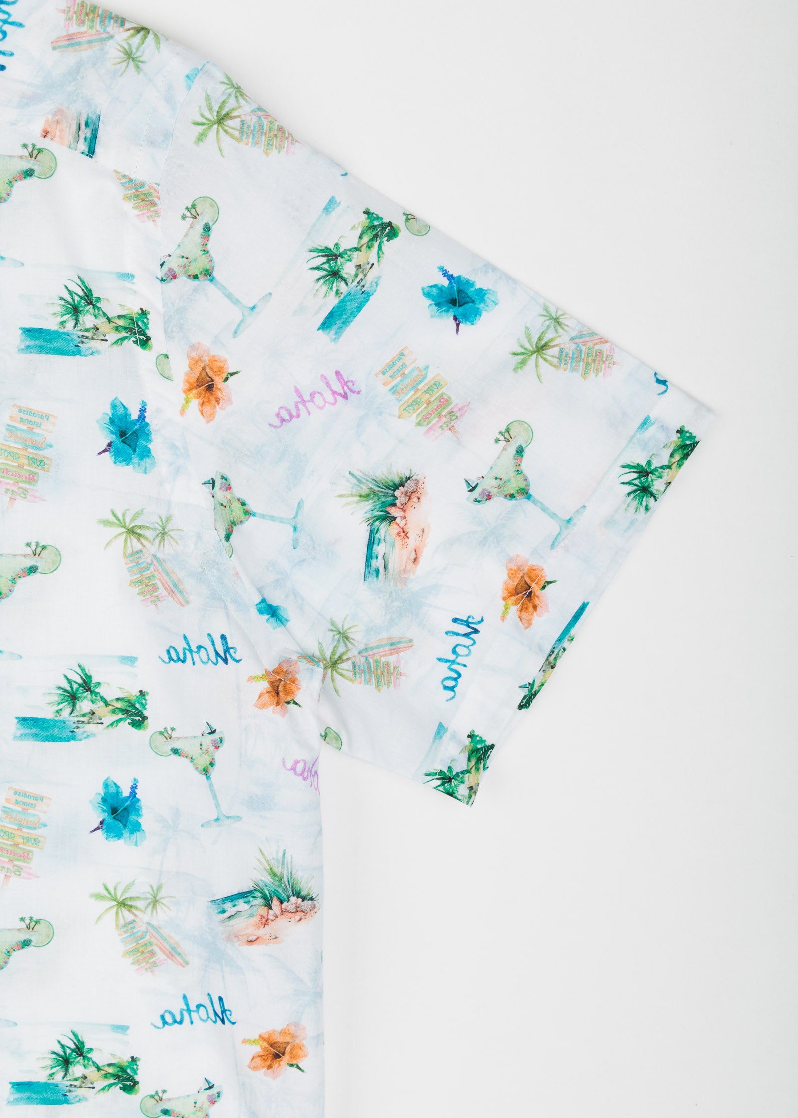 CAMISA M/C BOWLING VOILÈ ALOHA
