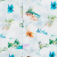 CAMISA M/C BOWLING VOILÈ ALOHA