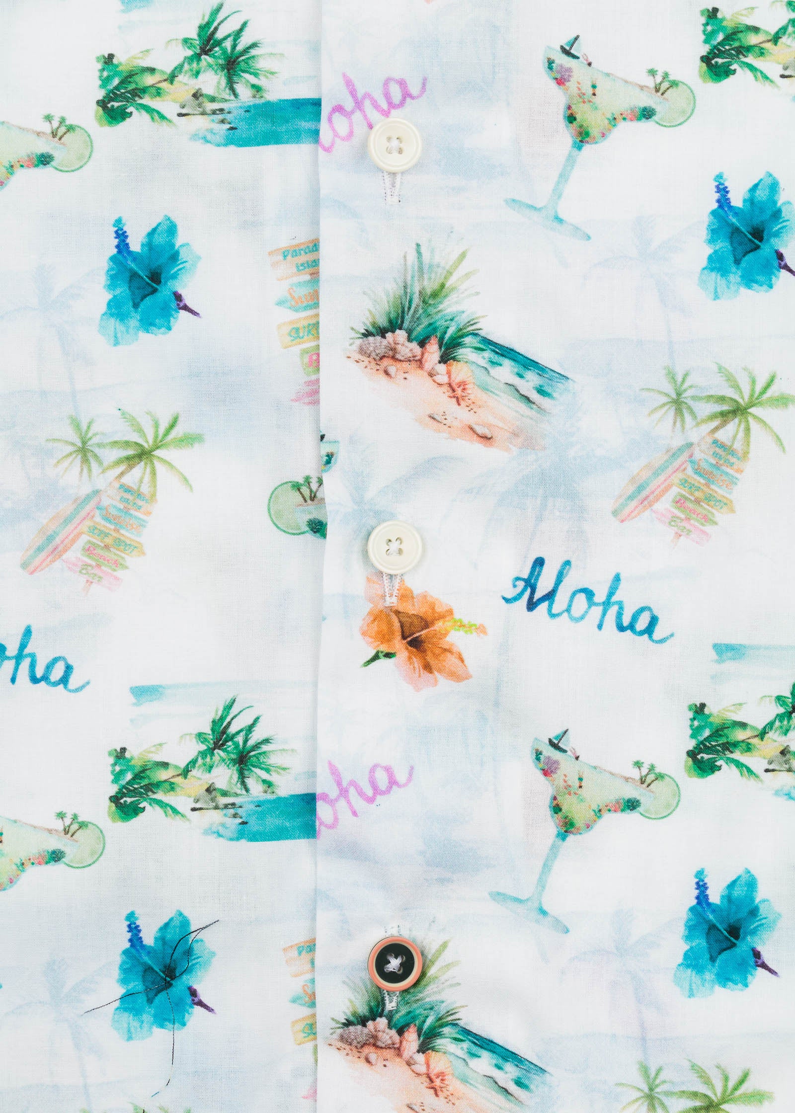 CAMISA M/C BOWLING VOILÈ ALOHA