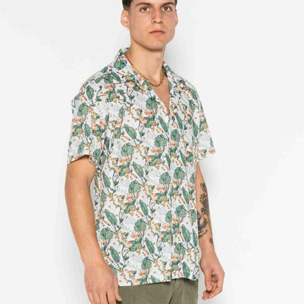 CAMISA M/C BOWLING VOILÈ NARCISO