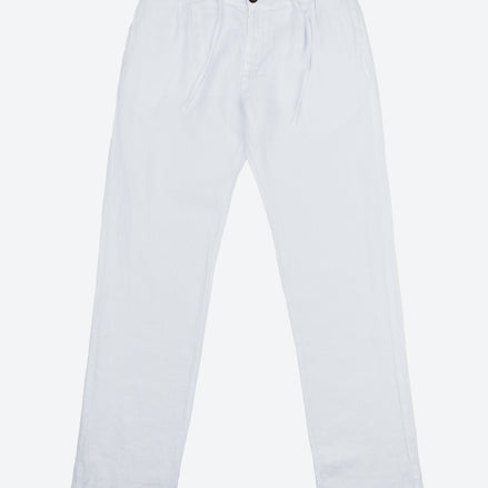PANTALÓN DE LINO CON PINZAS