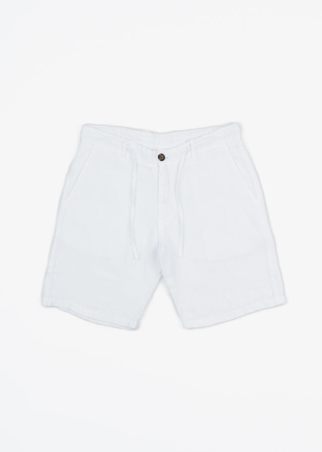 BERMUDA DE LINO CON CORDÓN