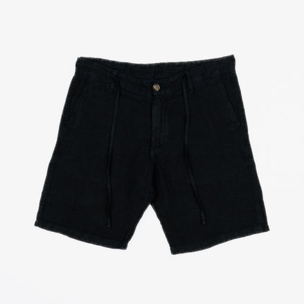 BERMUDA DE LINO CON CORDÓN