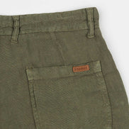 BERMUDA DE LINO CON CORDÓN