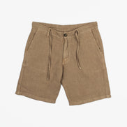 BERMUDA DE LINO CON CORDÓN