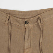 BERMUDA DE LINO CON CORDÓN