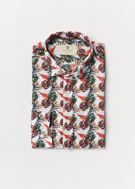 CAMISA M/L 100% ALGODON VOILÉ